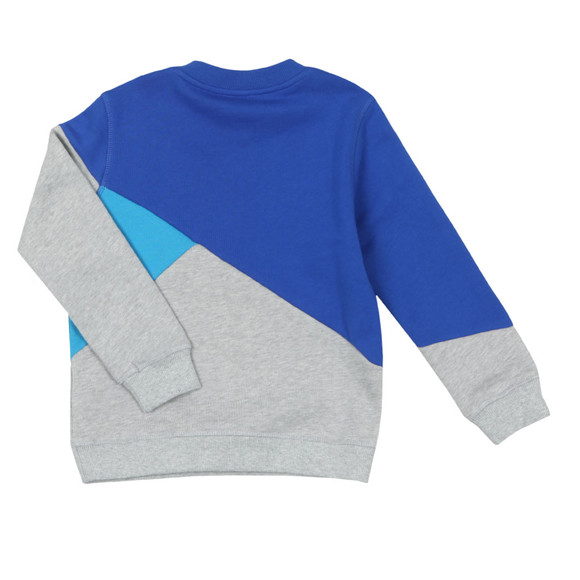 Kenzo Kids Boys Grey Panel Logo Sweatshirt main image