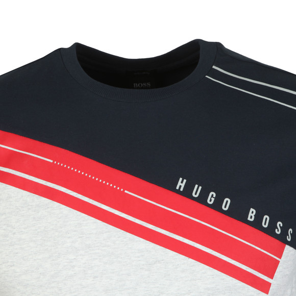 BOSS Mens Red Athleisure Tee 6 Shirt #2