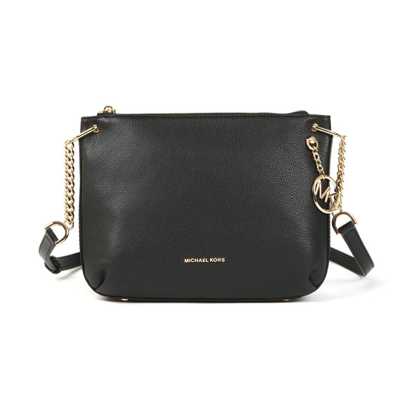 Michael Kors Womens Black Lillie Large Messenger main image