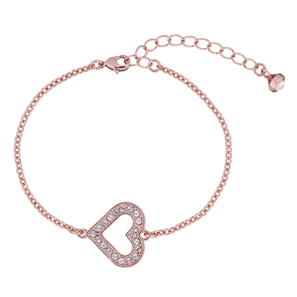 Pulsera De Amor Pulsera De Cuentas De Letras Pulsera De Corazón Dorado