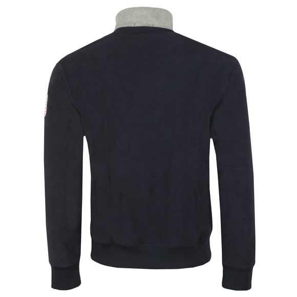 Polo Ralph Lauren Mens Blue Half Zip Fleece Pullover #3