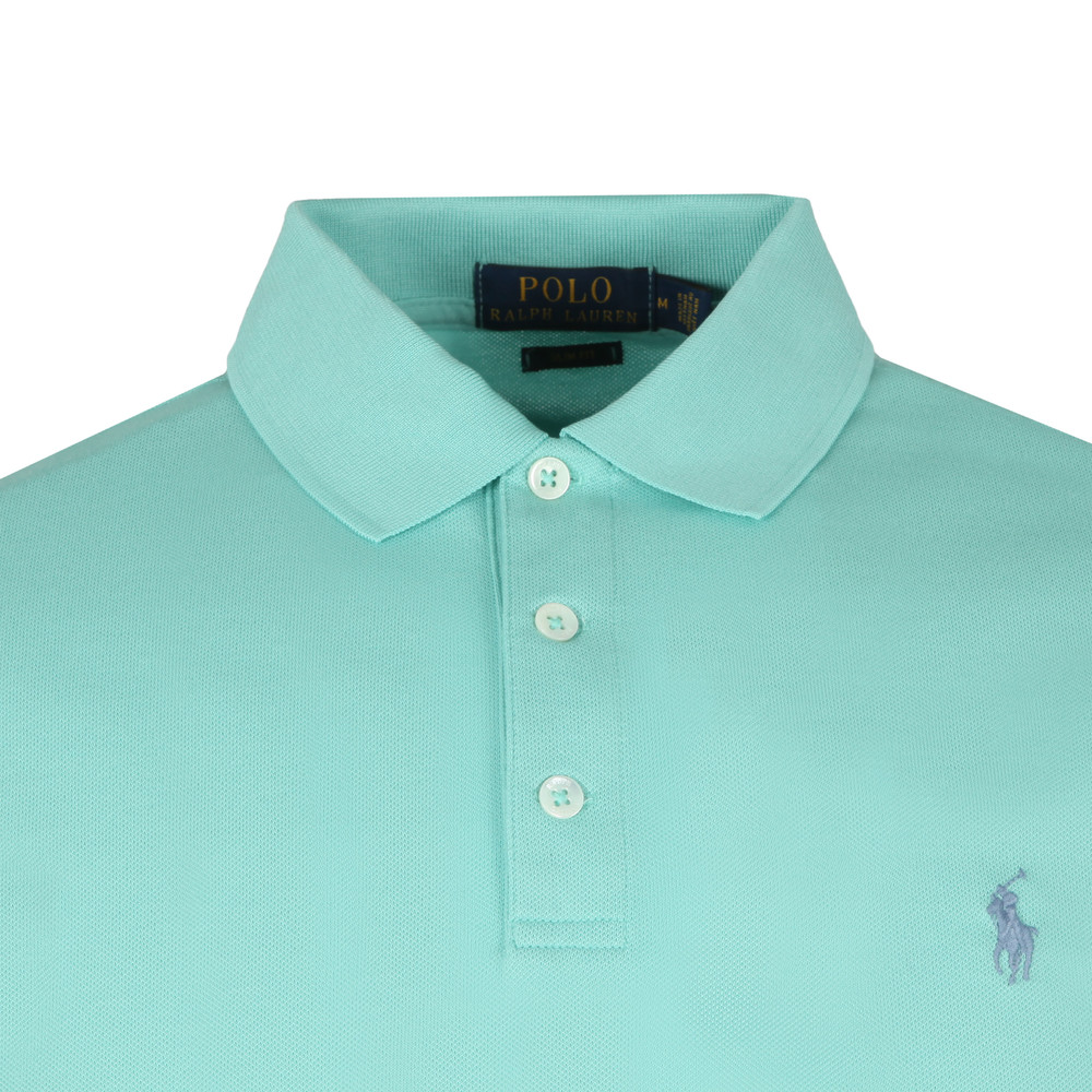 polo slim fit stretch mesh