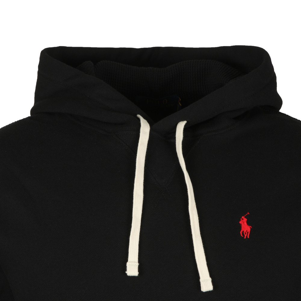 polo cotton blend fleece pullover
