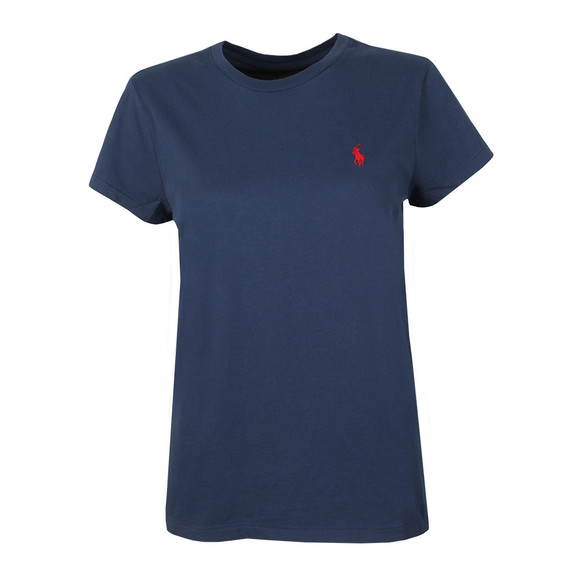 Polo Ralph Lauren Womens Blue Basic Crew T Shirt main image