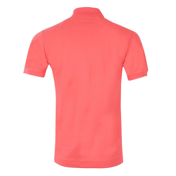 Lacoste Mens Pink L1212 Plain Polo Shirt main image
