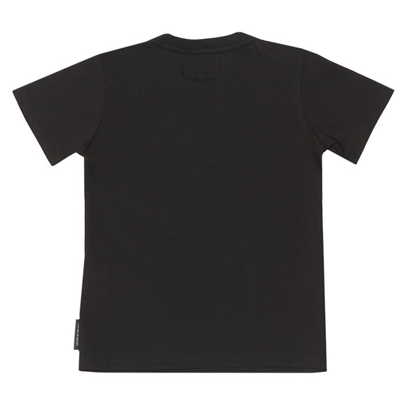 Emporio Armani Boys Black Large Eagle T Shirt main image
