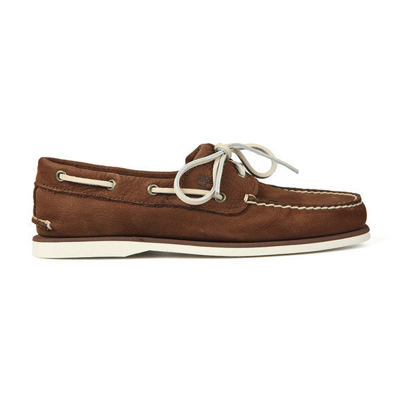 Timberland Mens Brown Nubuck Boat Shoe main image