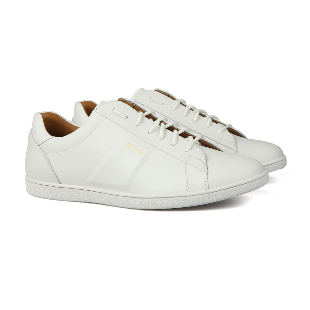 boss rumba leather trainer