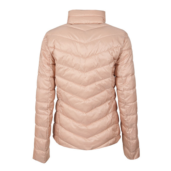 Barbour International Womens Pink Aubern Quilt Jacket main image