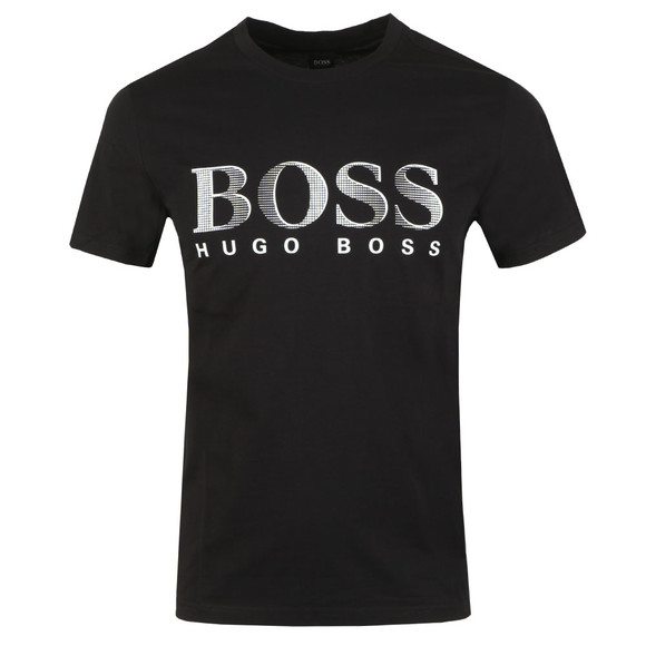 BOSS Bodywear Regular Fit Large Logo T Shirt Oxygen Clothing