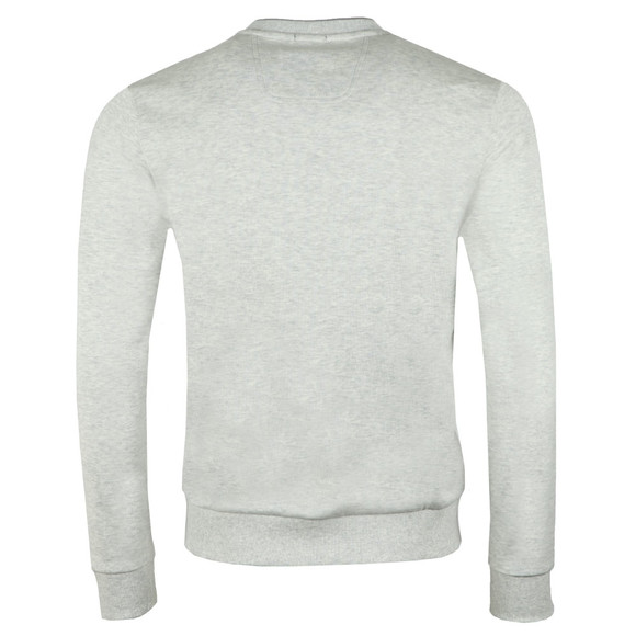 BOSS Mens Grey Athleisure Salbo Crew Sweatshirt #3