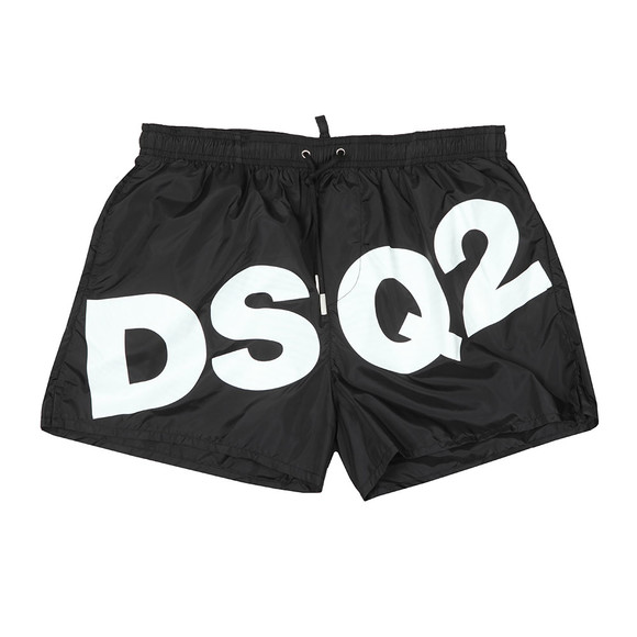 Dsquared² Mens Black Big Logo Swim Short main image