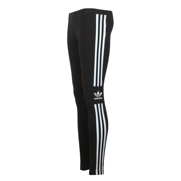 adidas Originals Womens Black Trefoil Tight Leggings main image