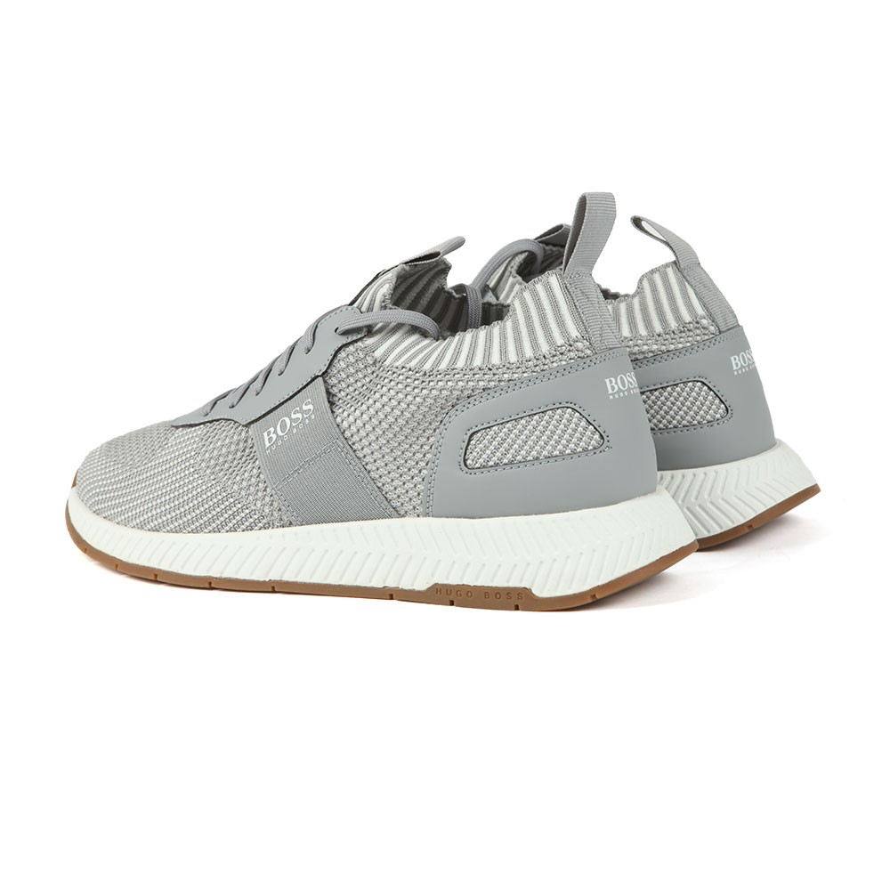 boss titanium runner mesh trainers
