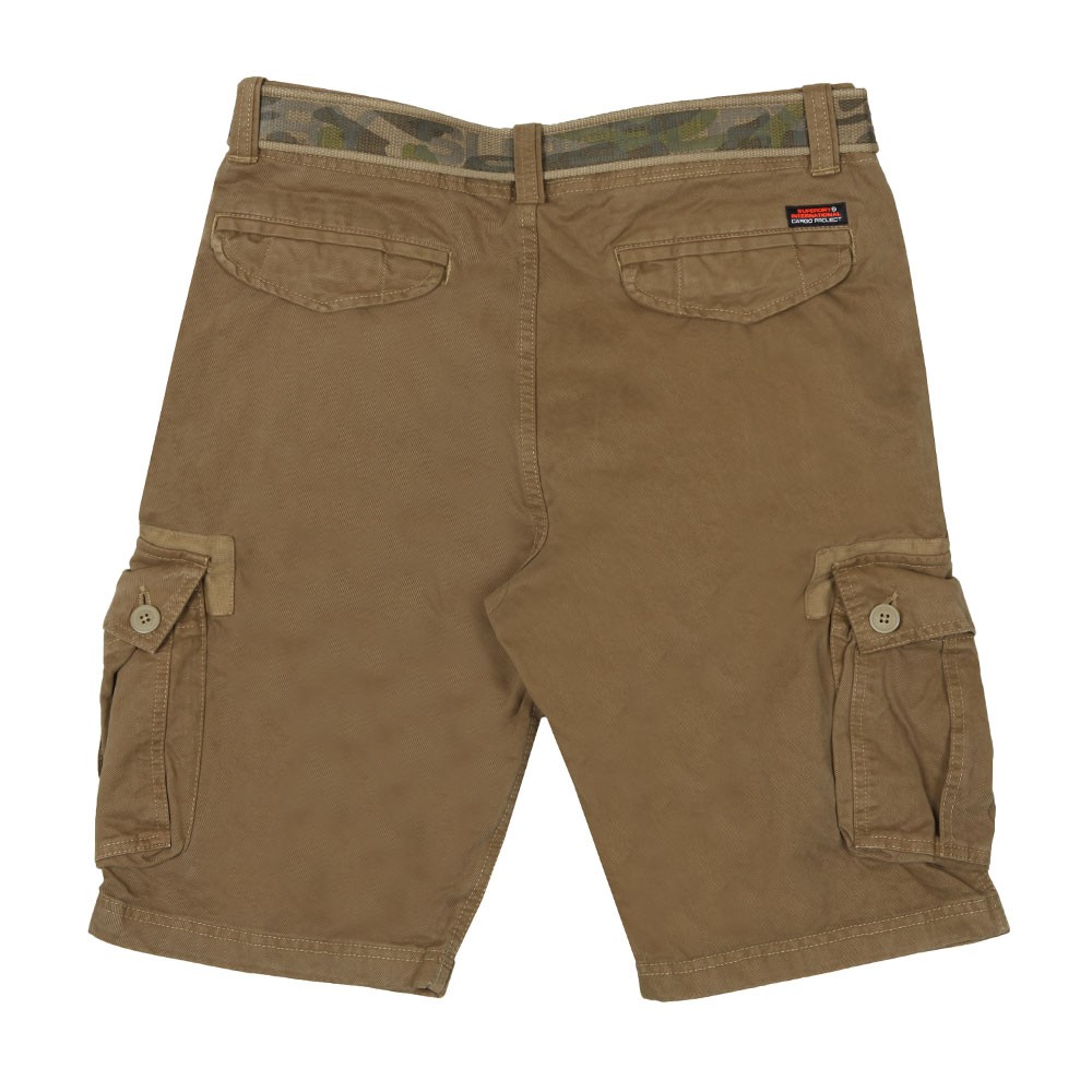 Bermuda Cargo Superdry Heavy - Homme, Coupe Ample, Multi-poches, Taille 28 à…