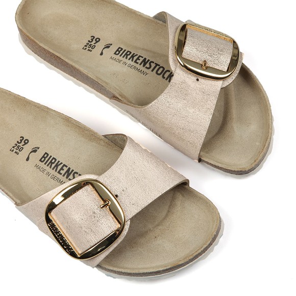 Birkenstock Womens Gold Madrid Big Buckle Sandal main image