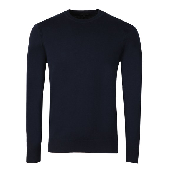 Belstaff Mens Blue Moss Crew Neck Jumper main image