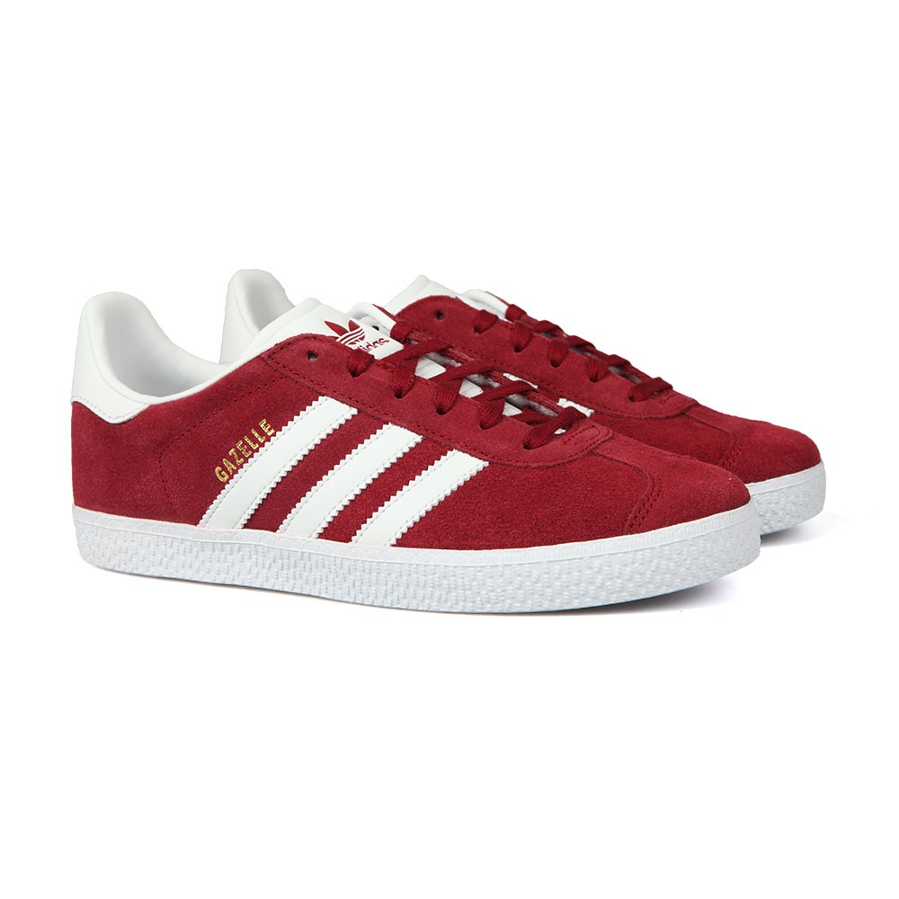 Boys Red Childrens Gazelle Trainers Boys Red Childrens Gazelle Trainers