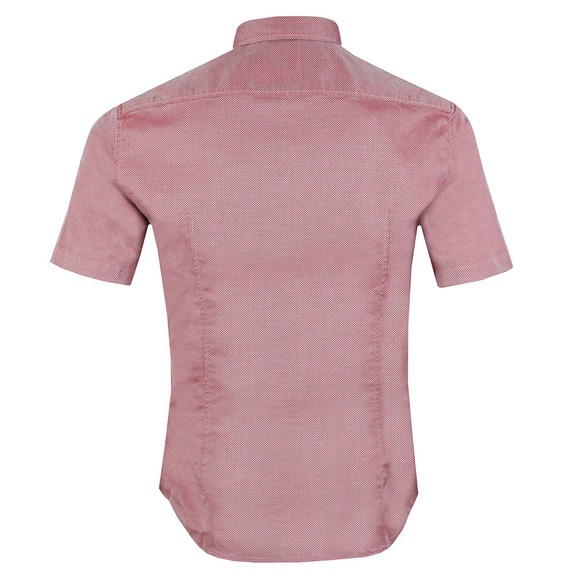 BOSS Mens Red Athleisure Brodi Short Sleeve Shirt #3