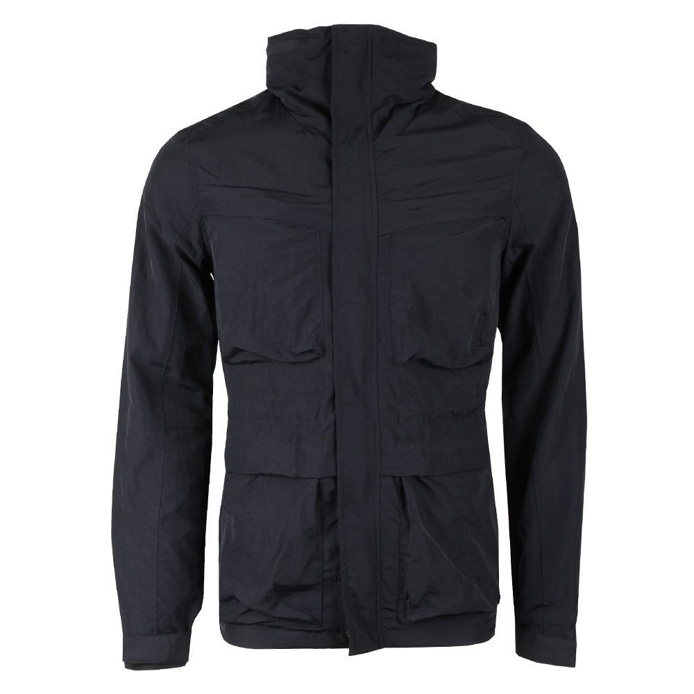 Marshall Artist Garment Dyed Funnel Neck Field Jacket Oxygen