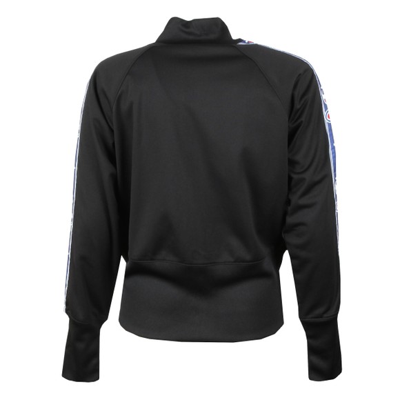 Champion Reverse Weave Womens Black Tape Logo Full Zip Sweat  #3