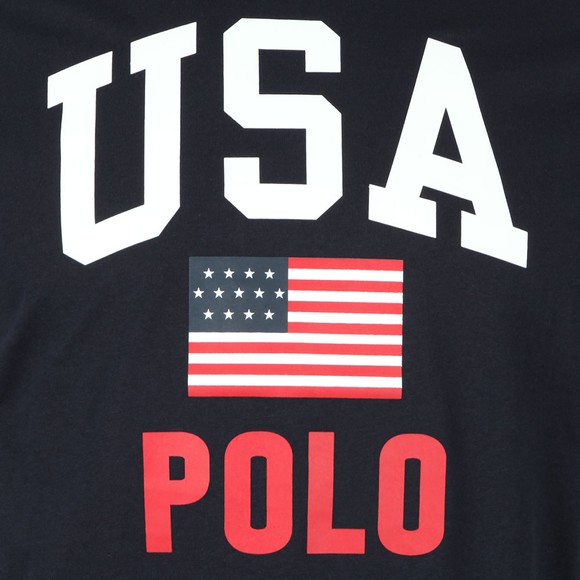 Polo Ralph Lauren Mens Blue Flag T Shirt main image