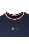 Pre London Mens Blue Ringer T Shirt