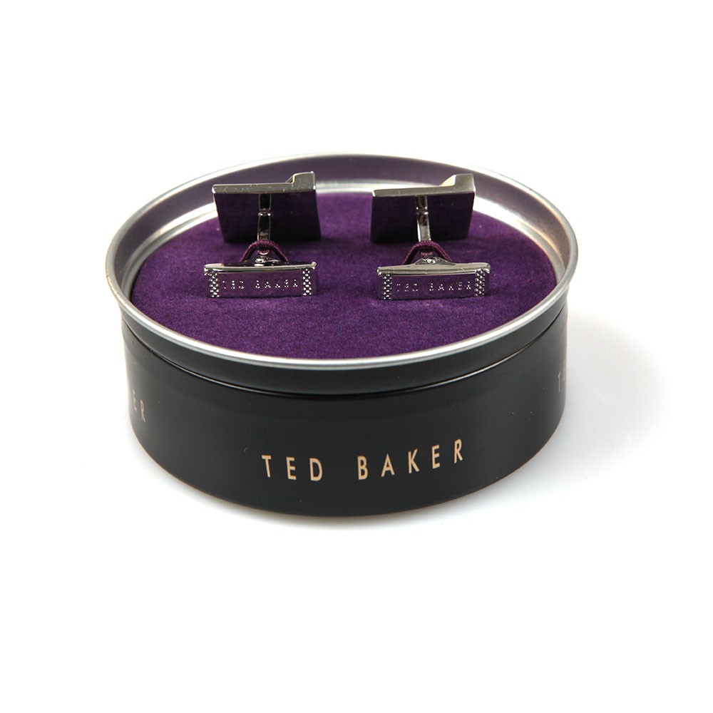 Ted Baker Brushed And Faceted Cufflinks Masdings