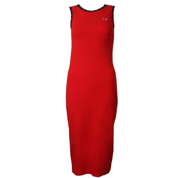 Champion Reverse Weave Womens Red Small Logo Dress main image