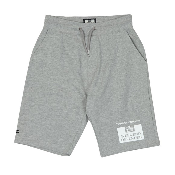 Weekend Offender Mens Grey Action Short main image