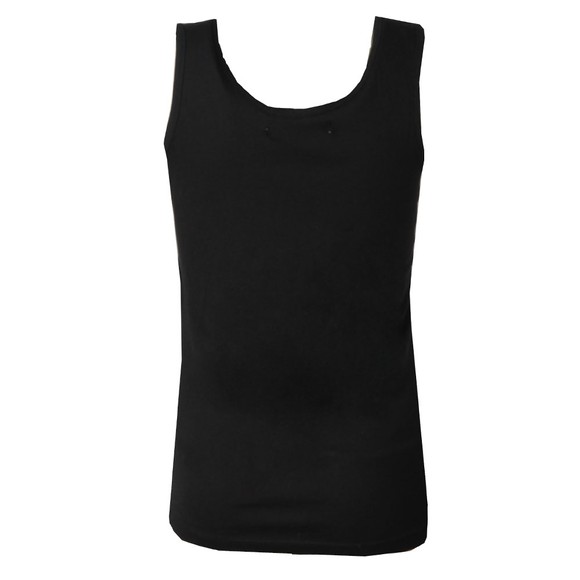 Calvin Klein Jeans Womens Black Logo Vest Top #3