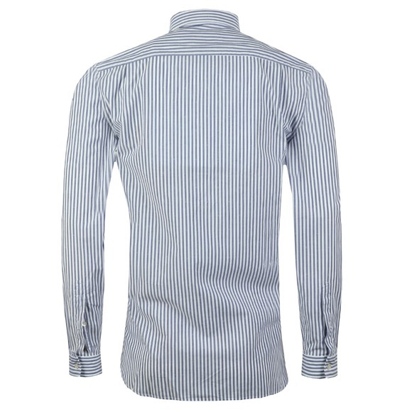 Lacoste Mens Blue L/S CH5636 Stripe Shirt main image