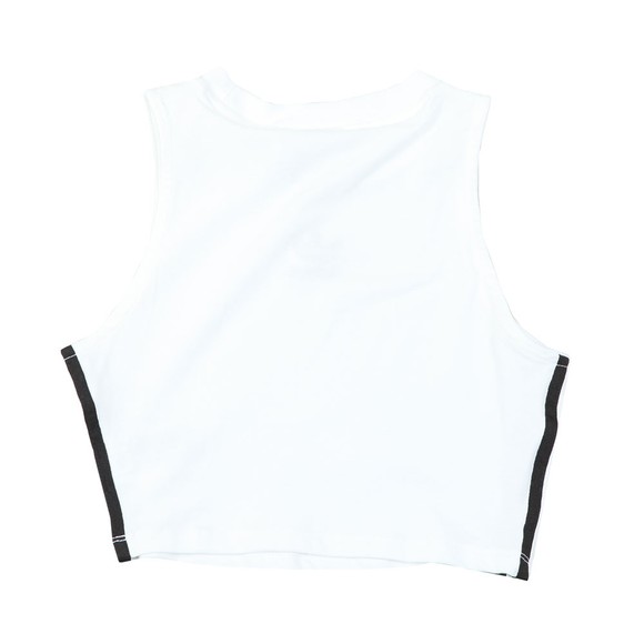 adidas Originals Womens White Crop Tank main image