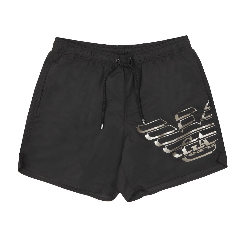 Mens Large Logo Swim Shorts