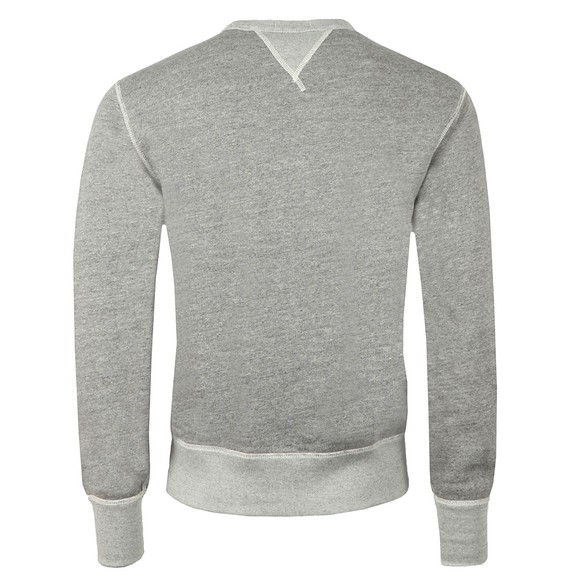 Polo Ralph Lauren Mens Grey Large Logo Sweatshirt #3