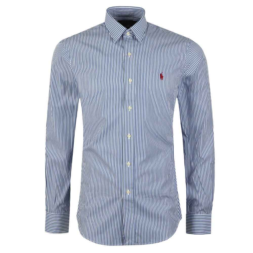 Polo Ralph Lauren Phillip Slim Fit Stretch Poplin Shirt | Oxygen Clothing