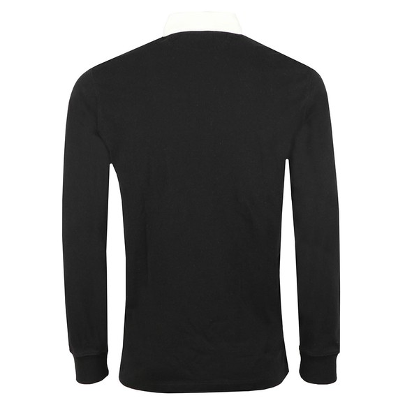 Polo Ralph Lauren Mens Black The Iconic Rugby Shirt #3