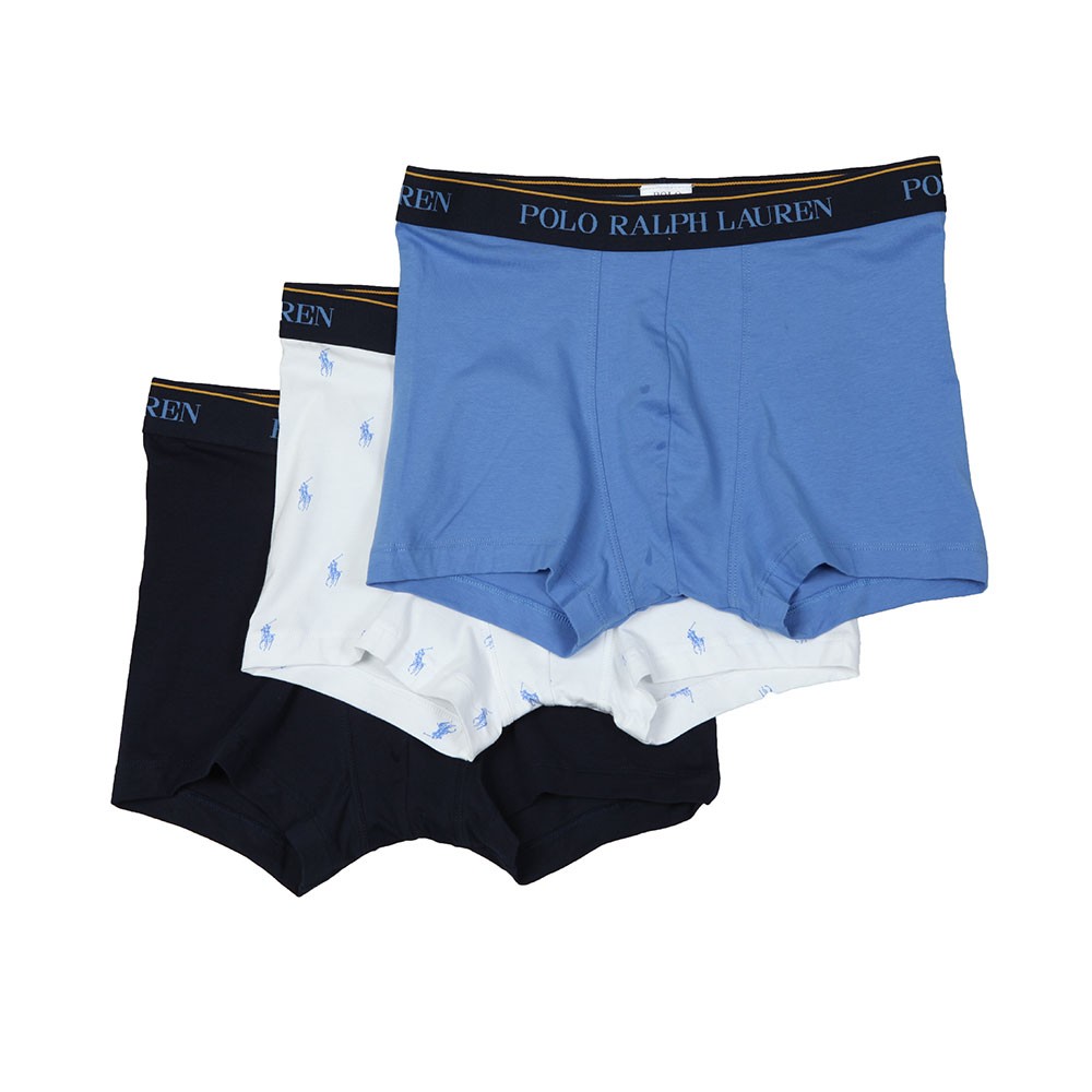 Trunk Pack 3 Mens Cotton White Stretch E9HYW2ID