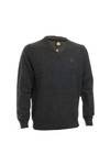 Pretty Green Mens Grey Pretty Green V Neck Pullover