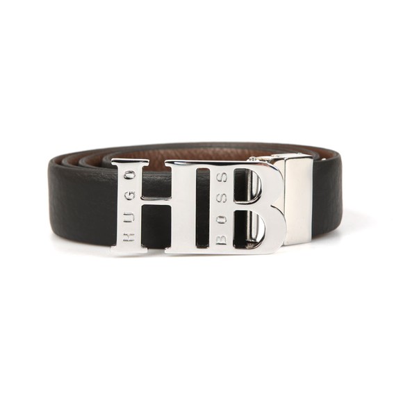 BOSS Bodywear Mens Black HB Icon Belt #1