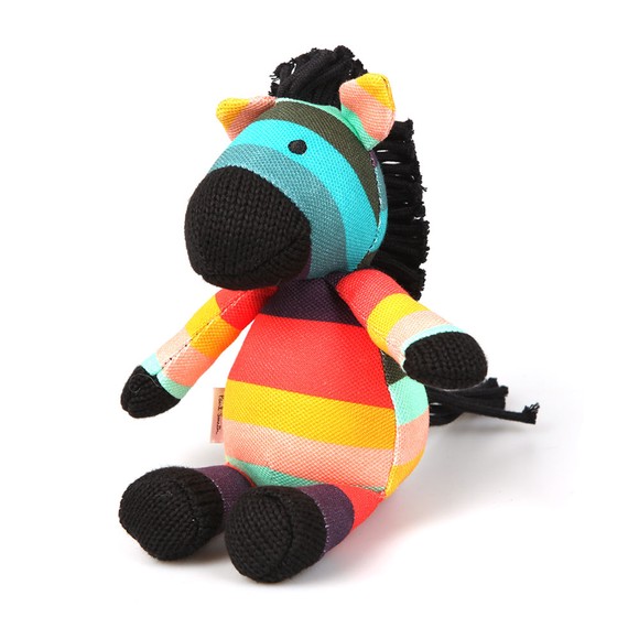 Paul Smith Junior Boys Multicoloured Baby Zebra Soft Toy main image