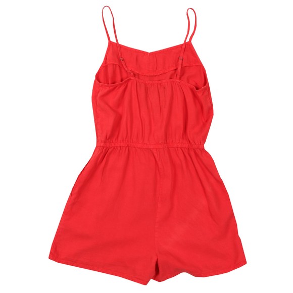 Superdry Womens Red Tess Playsuit #3