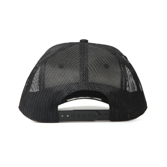 Christian Rose Mens Black Iconic Plate Cap main image