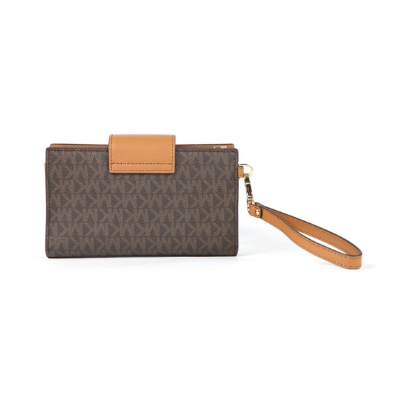 Michael Kors Womens Brown Snap Wristlets #2