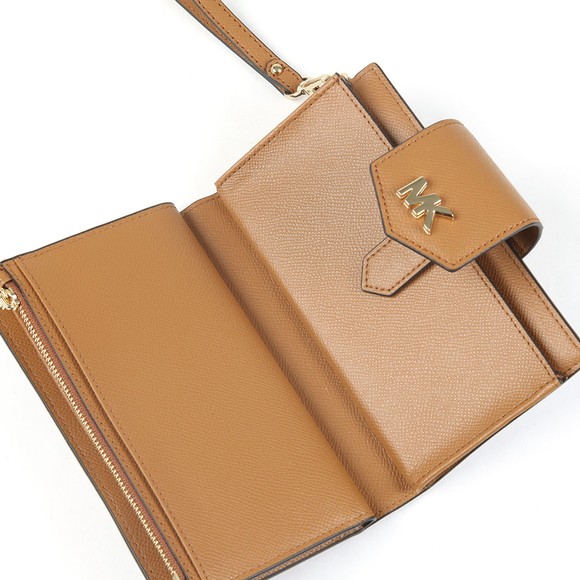 Michael Kors Womens Brown Snap Wristlets #3