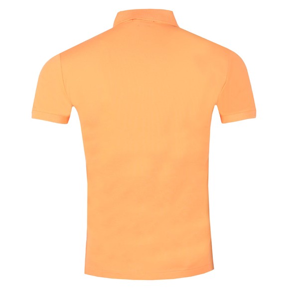 Polo Ralph Lauren Mens Orange Slim-Fit Stretch Mesh Polo Shirt #3