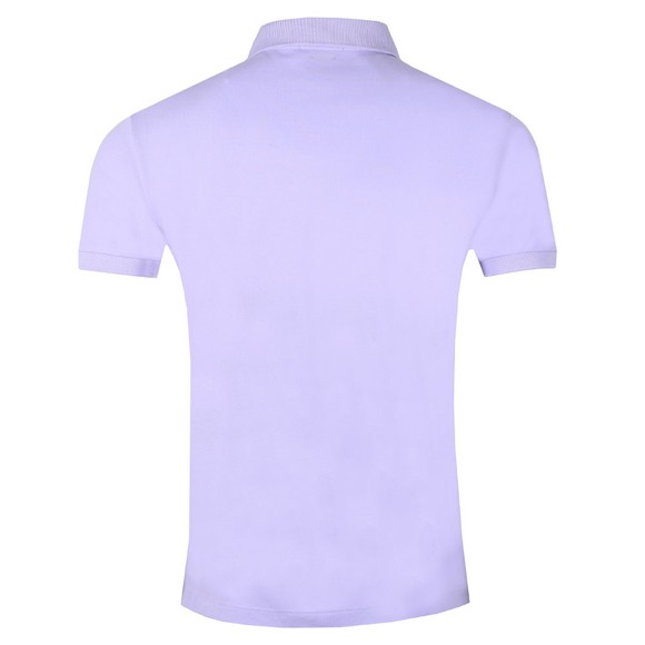 Polo Ralph Lauren Mens Purple Slim-Fit Stretch Mesh Polo Shirt #3
