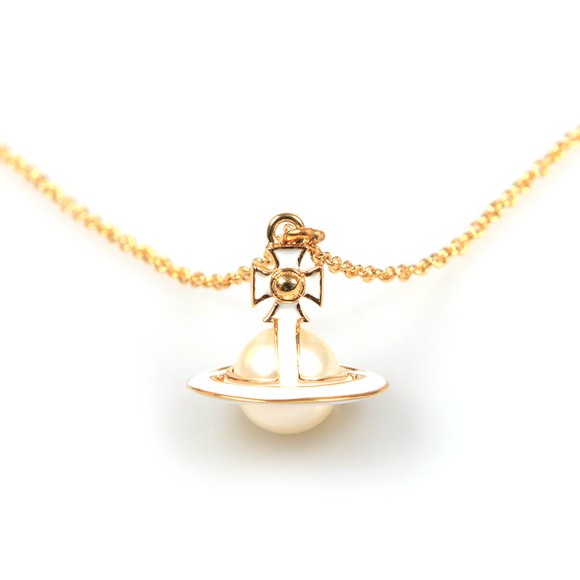 Vivienne Westwood Womens Gold Iris Small Orb Pendant #1