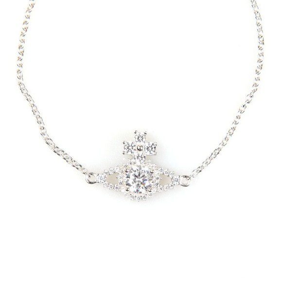 Vivienne Westwood Womens Grey Valentina Orb Bracelet main image