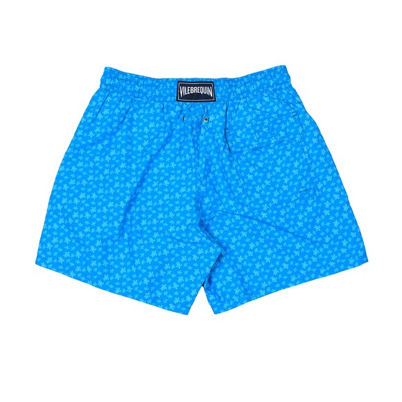 Vilebrequin Mens Blue Micro Turtles Swim Short #2